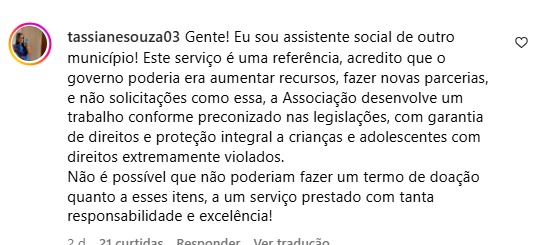 Assistente Social de Castilho critica devolução de equipamentos pela Prefeitura de Andradina: “Serviço referência merece apoio, não retirada”