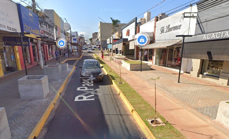 Prefeitura de Andradina autoriza arte urbana no Calçadão da Paes Leme por quase R$ 30 mil