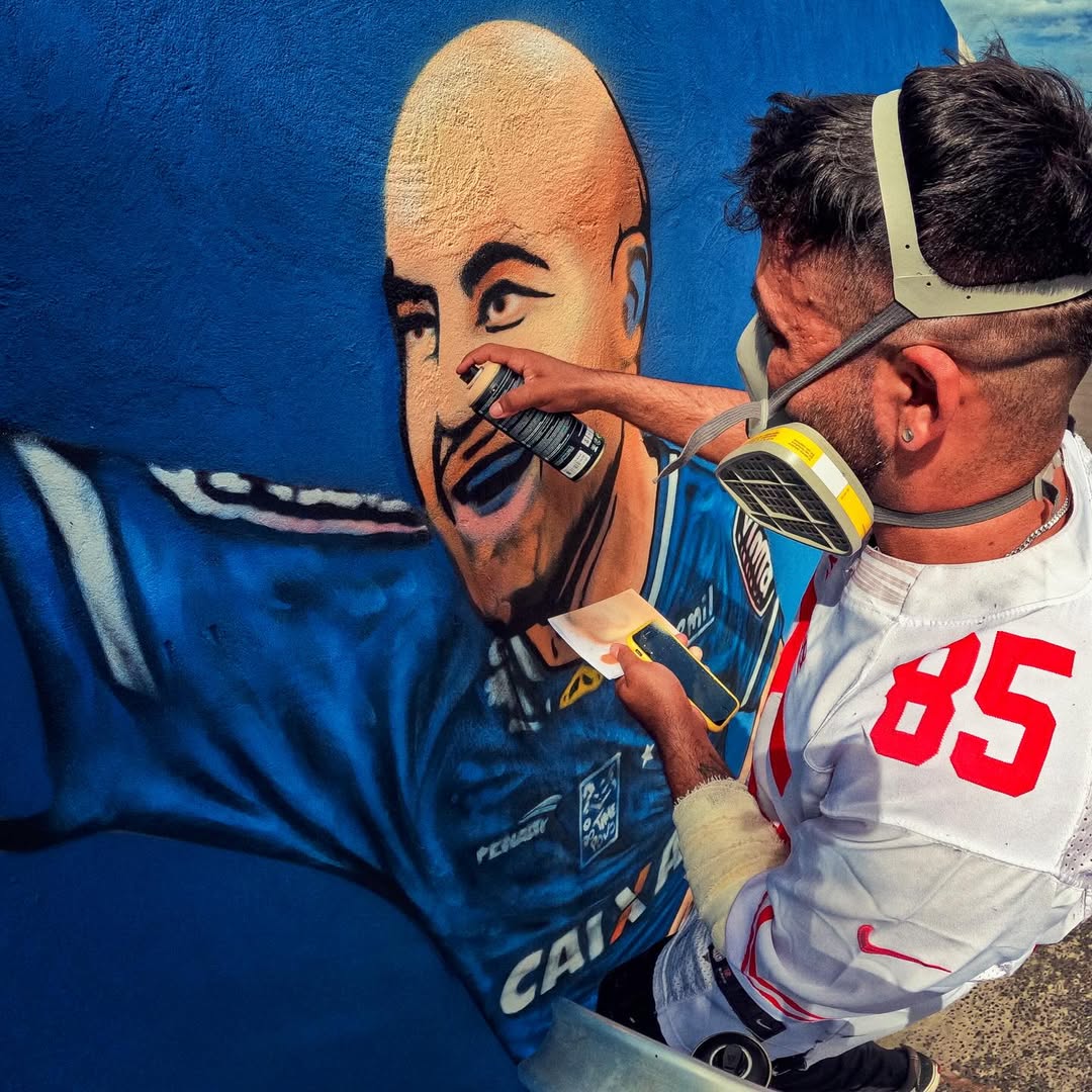 Artista Tizy Graffiti será responsável por mural na Galeria Popular de Andradina em projeto de R$ 87,5 mil