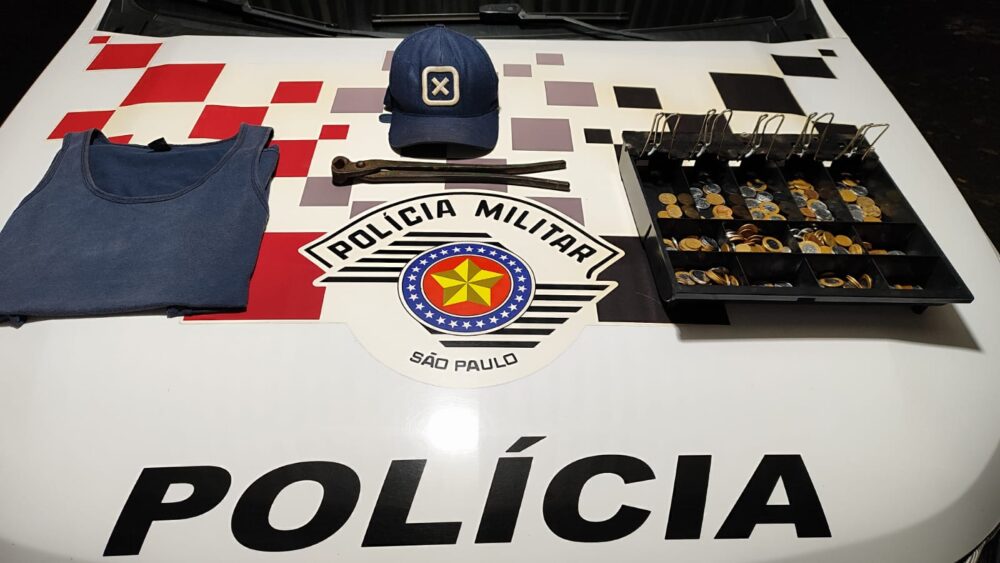 Homem é preso em flagrante após furtar distribuidora de bebidas no Centro de Mirandópolis