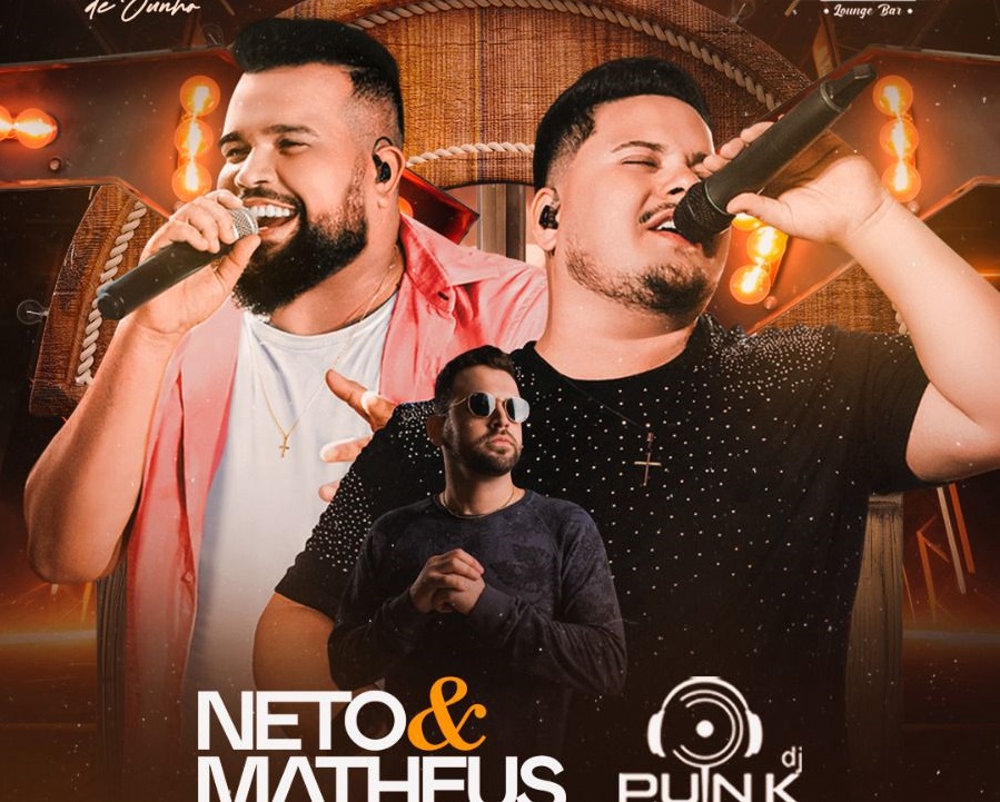 Neto & Matheus agitam o “Modão no Quintal” nesta sexta-feira em Andradina