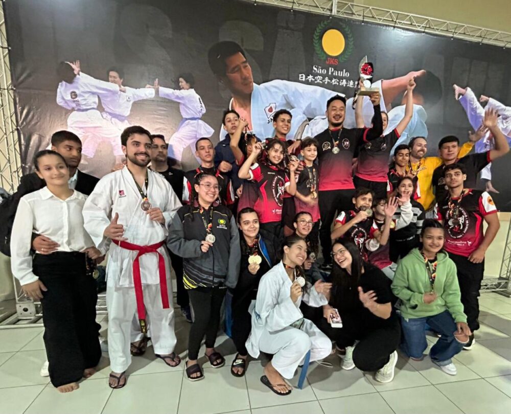 Equipe de Araçatuba conquista 35 medalhas e é vice-campeã na 2ª Etapa do Paulista de Karatê Shotokan
