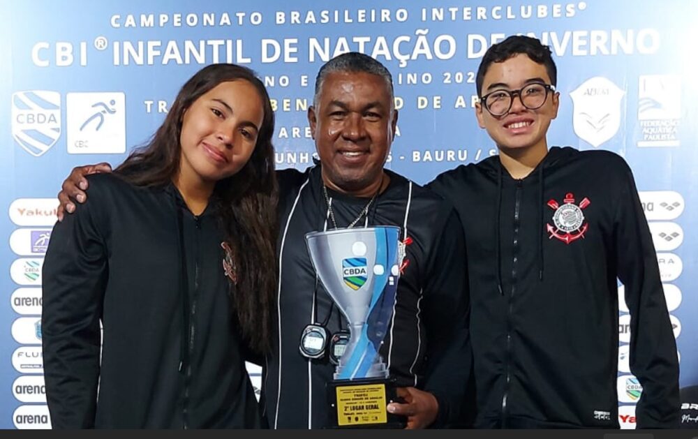 Histórico! Natação de Andradina revela dois campeões brasileiros no Troféu Rubens Dinard Araújo