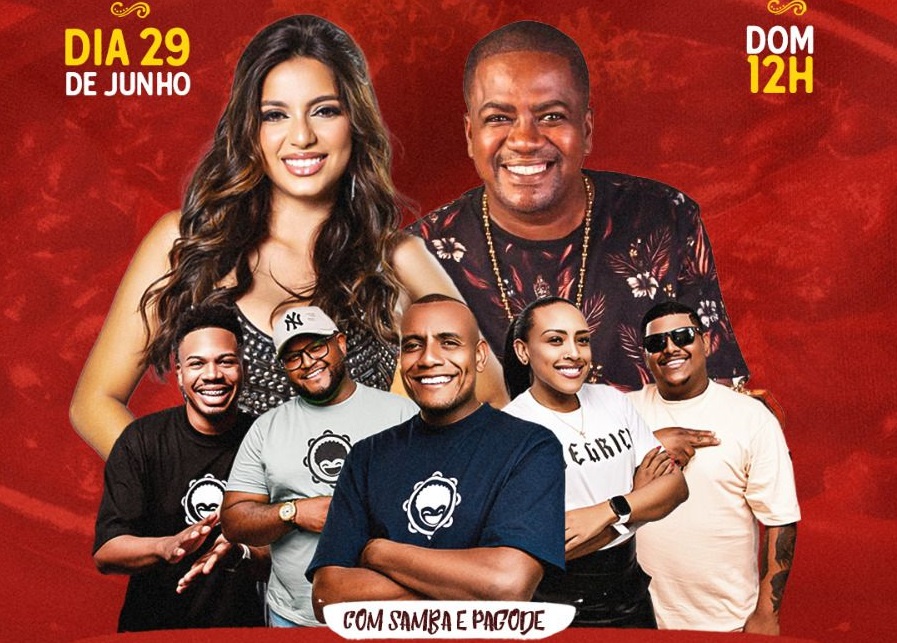 Andradina recebe a 1ª Feijoada do Quintal com samba, pagode e grandes atrações musicais