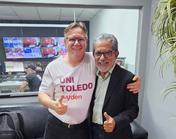 Prefeito de Castilho e reitor da Unitoledo Wyden discutem futuras parcerias durante encontro em Araçatuba
