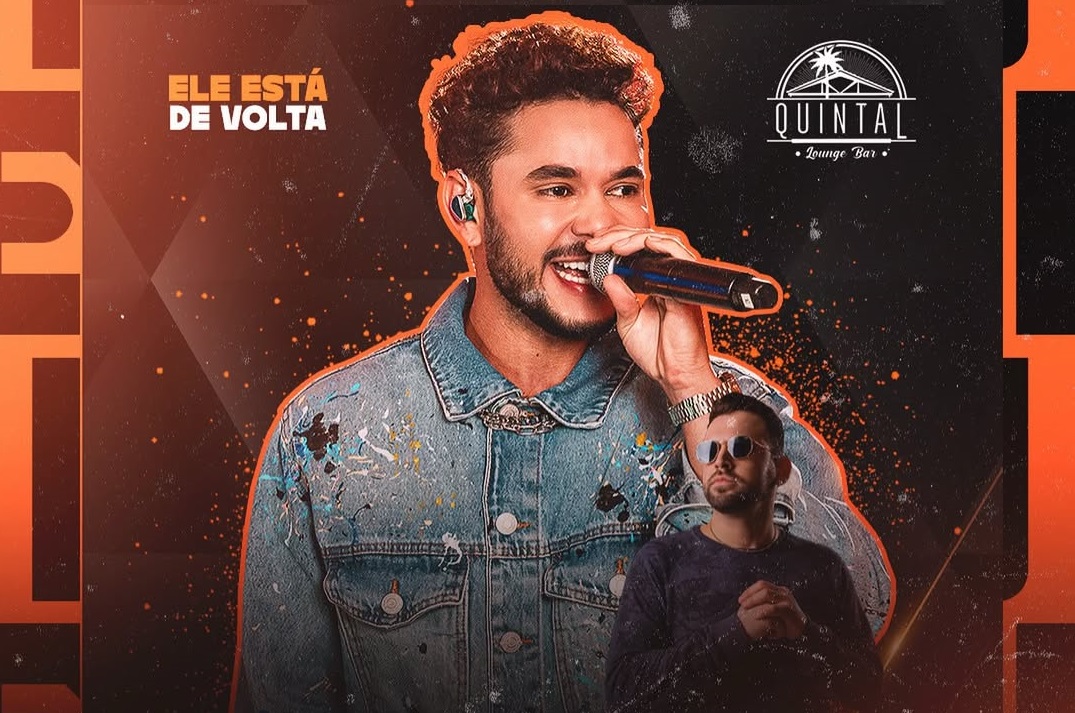 Fabiano Henrique retorna ao Quintal Lounge Bar neste sábado com show especial ao lado de DJ Punk