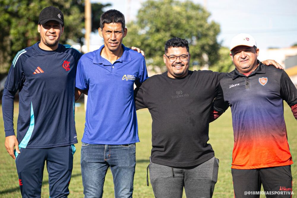 Observadores do Flamengo e Desportivo Brasil avaliam jovens talentos em Andradina