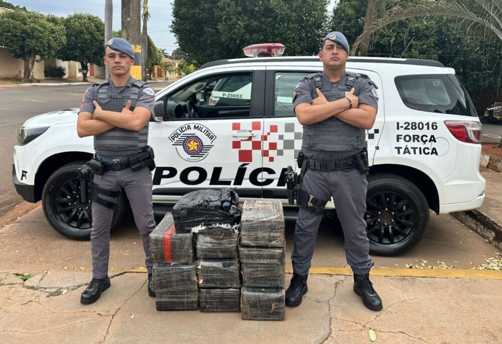 Câmara de Andradina propõe Moção de Aplauso a policiais que apreenderam 200 kg de maconha na rodovia de Castilho, droga saiu de Três Lagoas