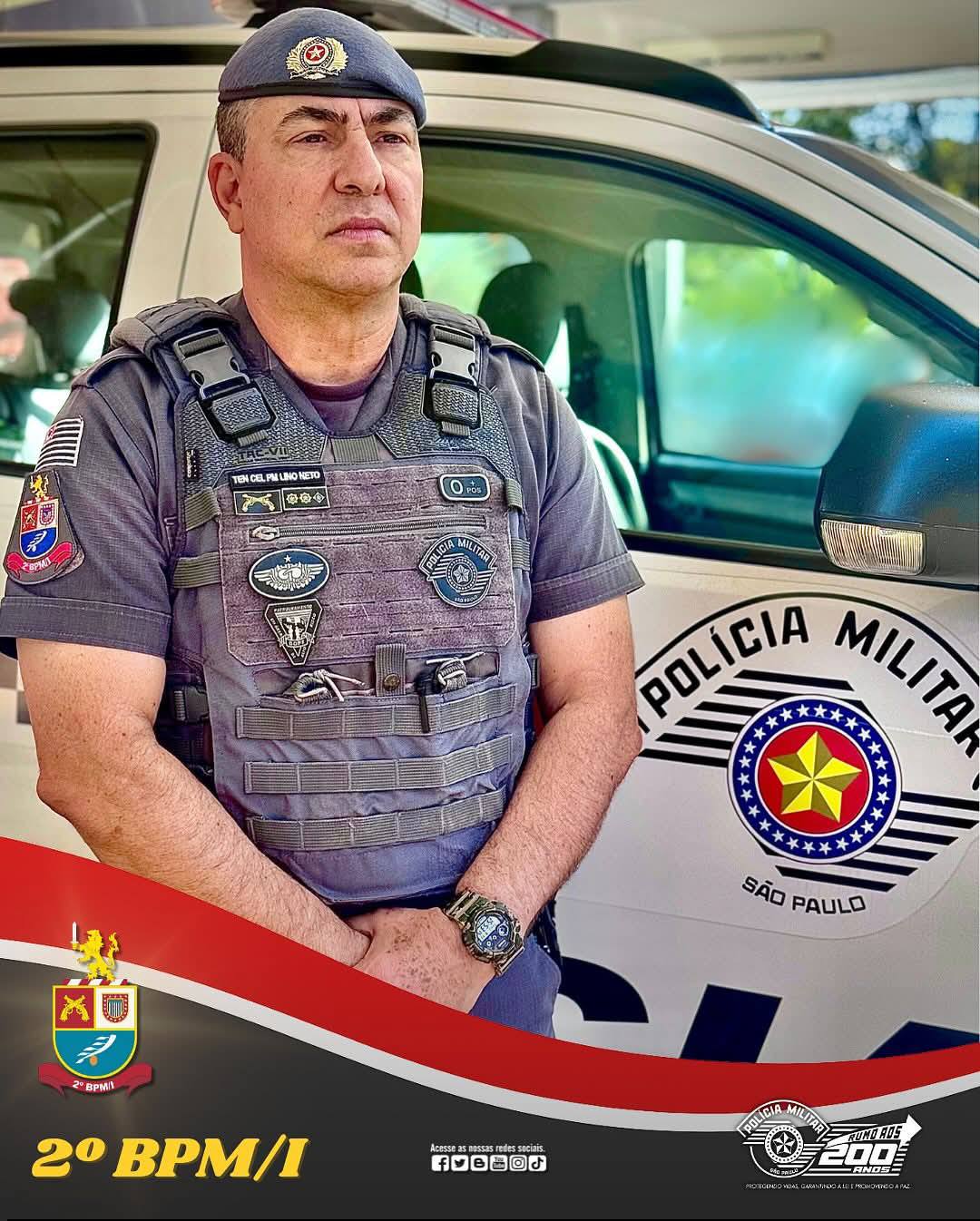 Tenente-Coronel Antonio Lino Neto assume comando do 2º BPM/I em Araçatuba