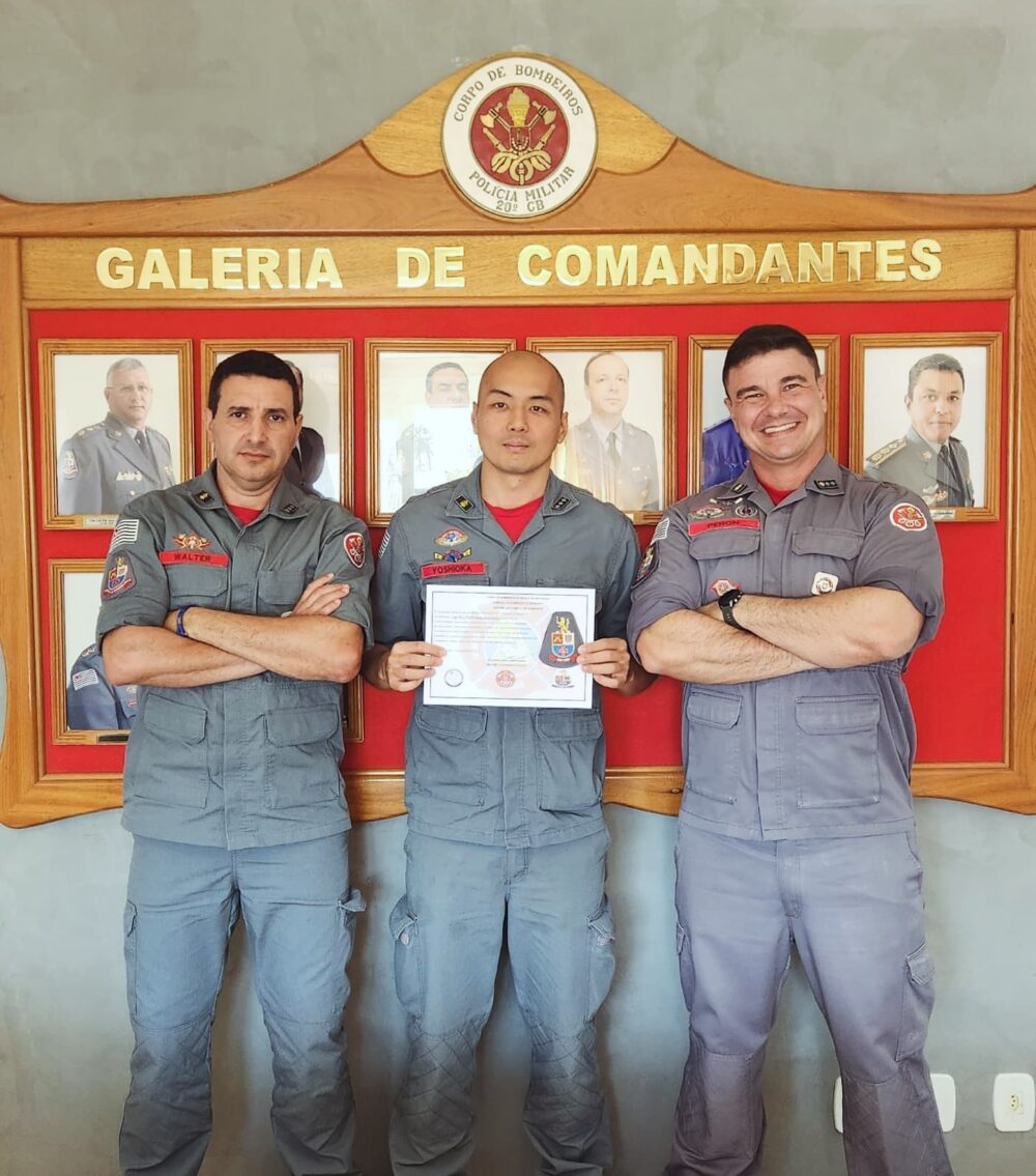 20º Grupamento de Bombeiros de Araçatuba recebe novo oficial