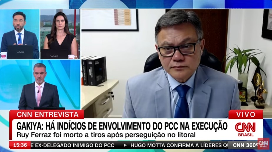 Promotor Lincoln Gakyia fala sobre assassinato de ex-delegado e defende legislação antimáfia