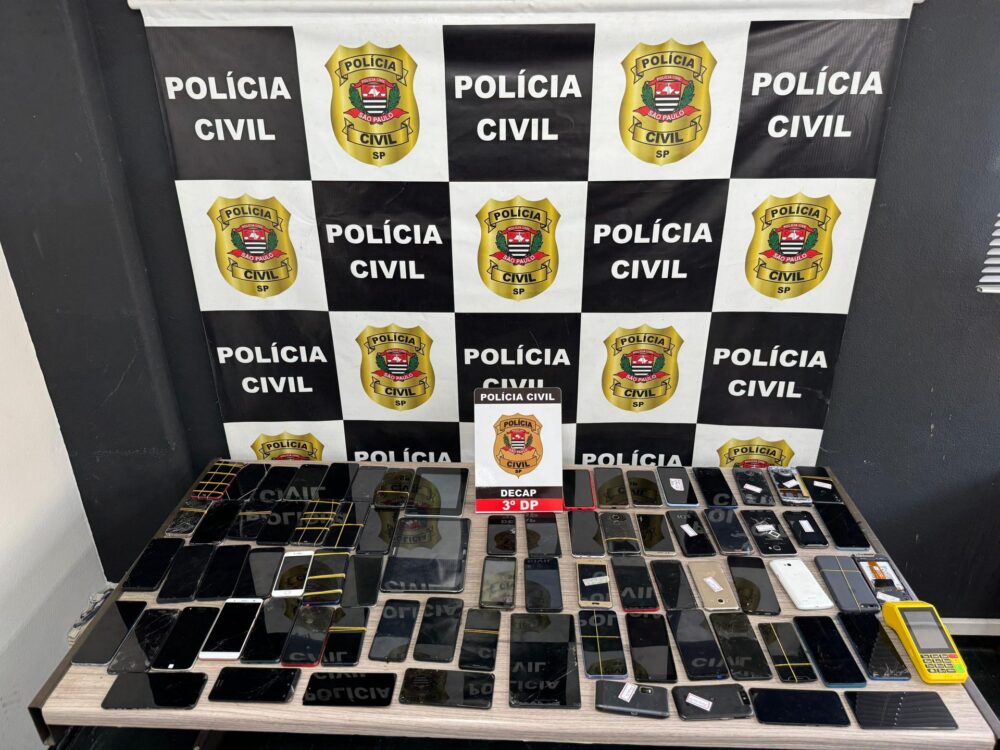 SP inicia notificação de 700 pessoas em posse de celulares roubados ou furtados com nova fase do Programa SP Mobile