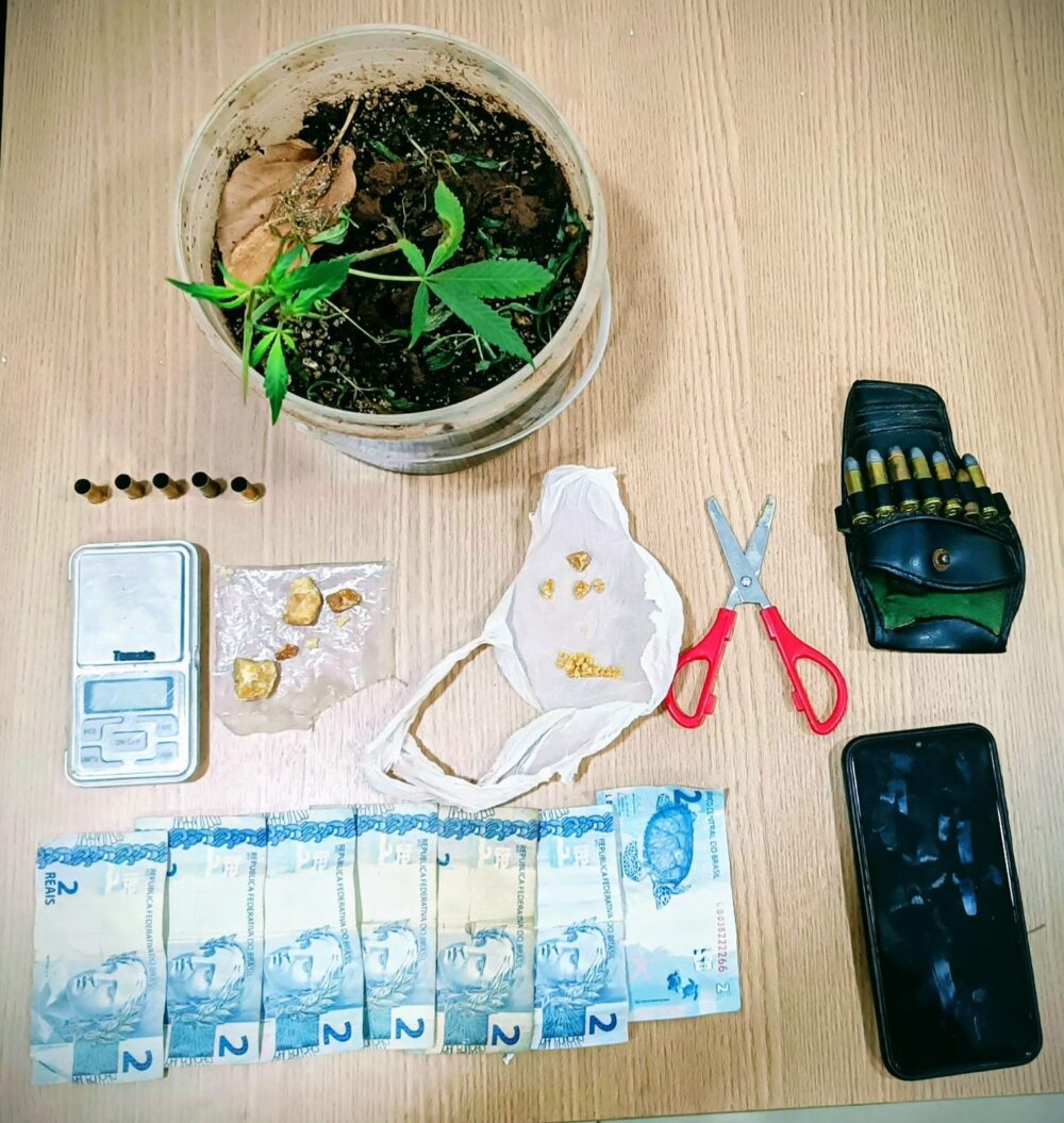 Andradina: homem é preso por tráfico de drogas e posse irregular de munições no Quinta dos Castanheiras