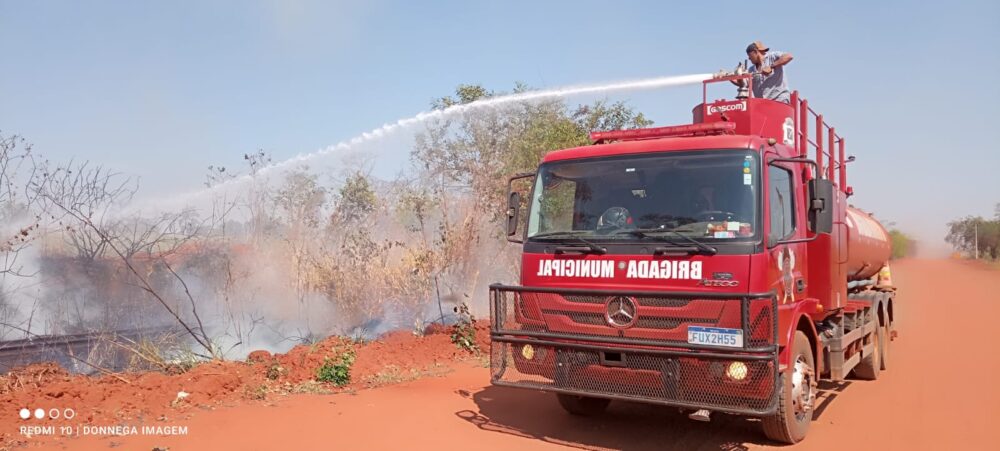 Brigada Municipal de Castilho esclarece atuação em incêndio registrado na cidade