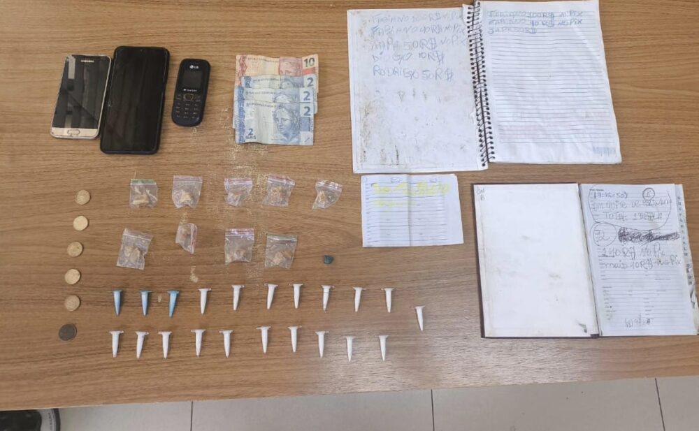 Polícia Militar prende foragido e comparsa por tráfico de drogas em Araçatuba