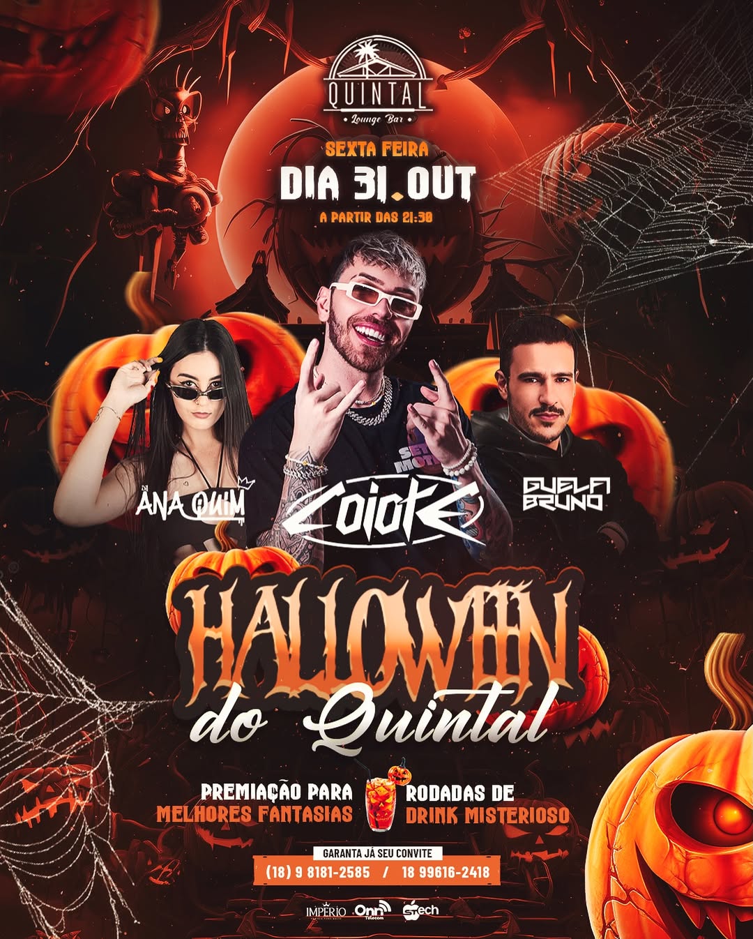 Halloween do Quintal acontece nesta sexta em Andradina
