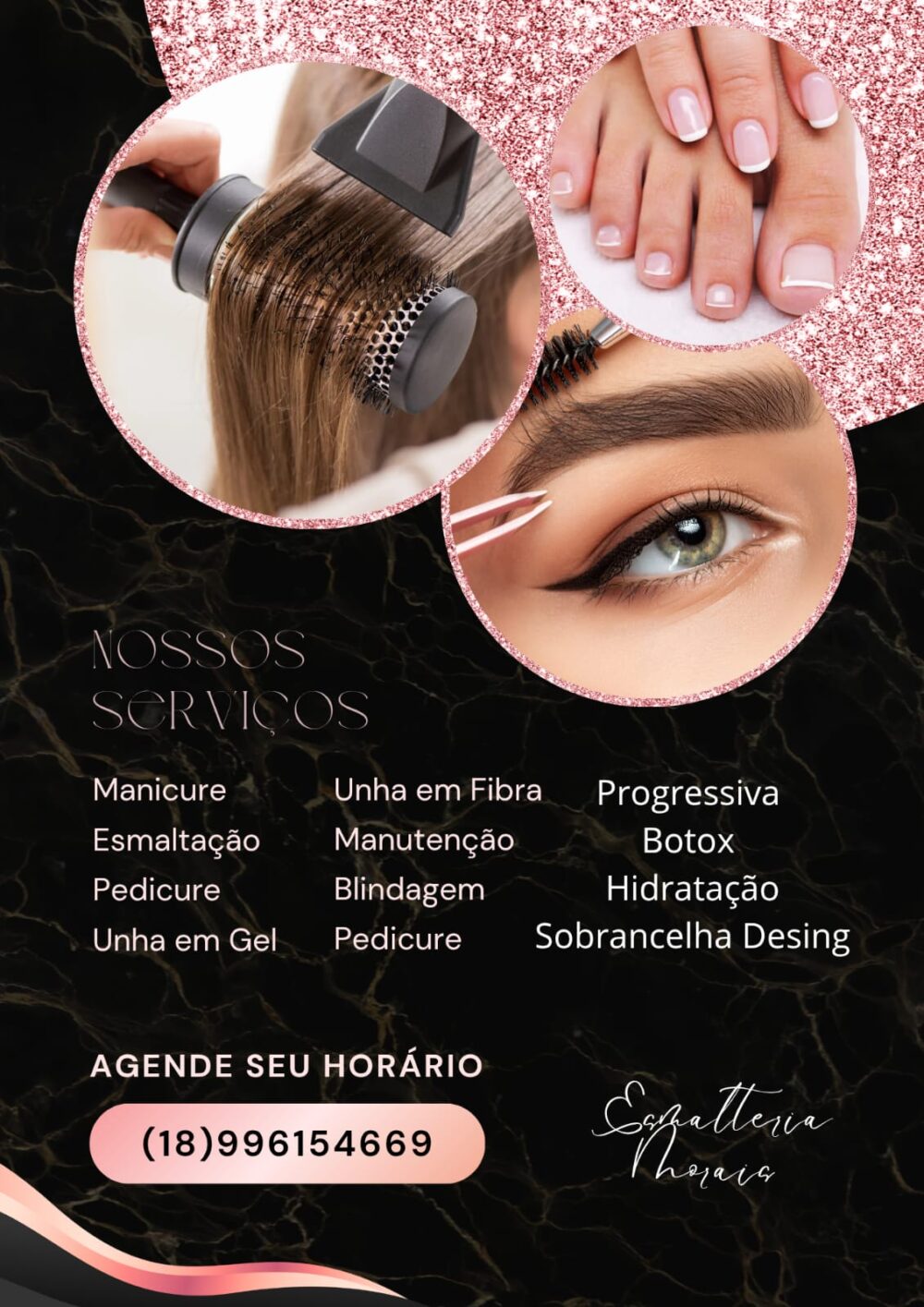 Esmalteria Morais abre agenda para o fim de ano em Castilho