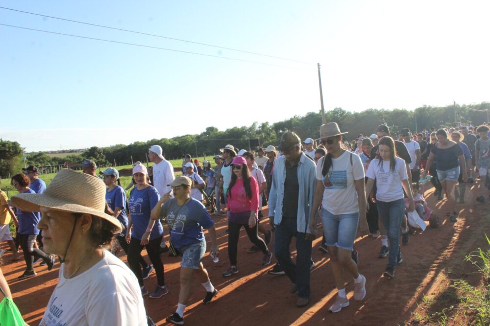 Castilho se prepara para a 10ª Caminhada da Graça com missa presidida pelo Pe. Edivaldo Gama