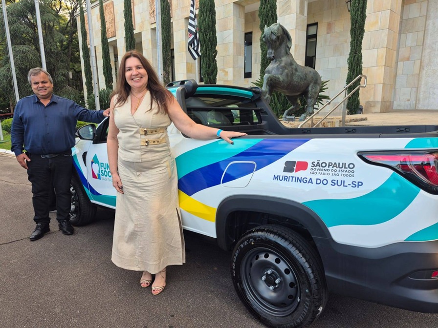 Murutinga conquista pick-up zero km para Assistência Social com apoio da 1ª dama Andréa Ribeiro