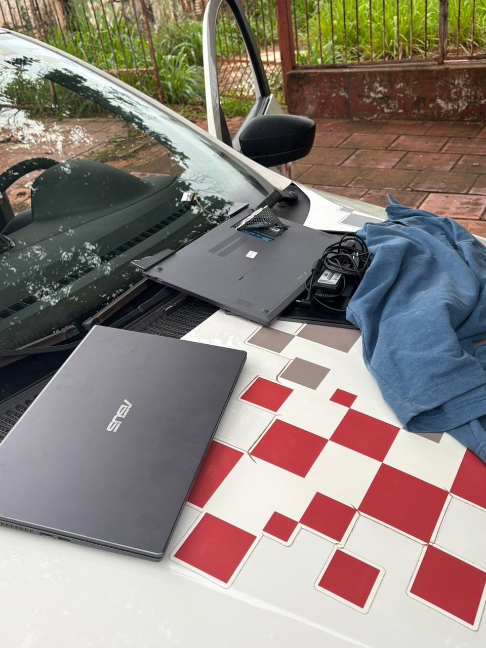 PM de Castilho recupera notebooks furtados de açaiteria no Centro; celular e autor seguem sendo procurados