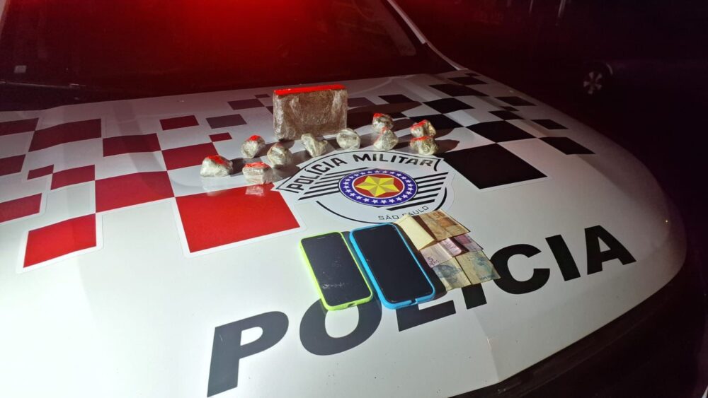 Perseguição da Força Tática por mais de 50 km termina com dois presos por tráfico de drogas em Andradina