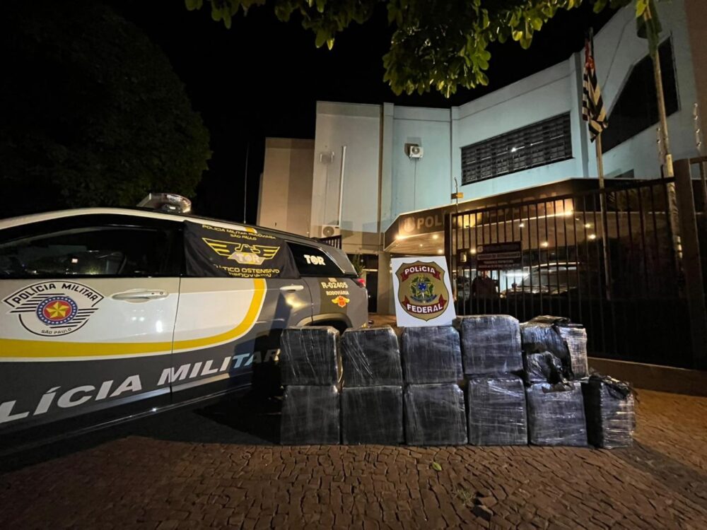 347 kg de cocaína apreendidos na SP-425
