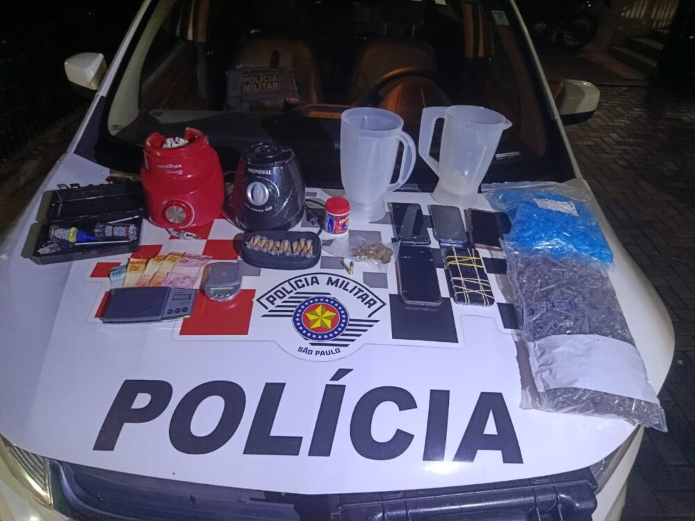 Suspeito de tentativa de homicídio é preso com drogas e munições em Araçatuba