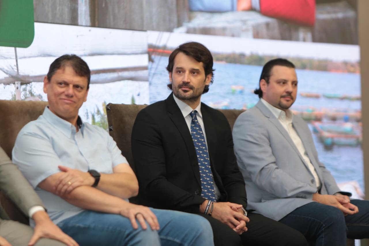 Guilherme Piai é lançado pré-candidato a deputado federal em evento no Palácio dos Bandeirantes com Tarcísio