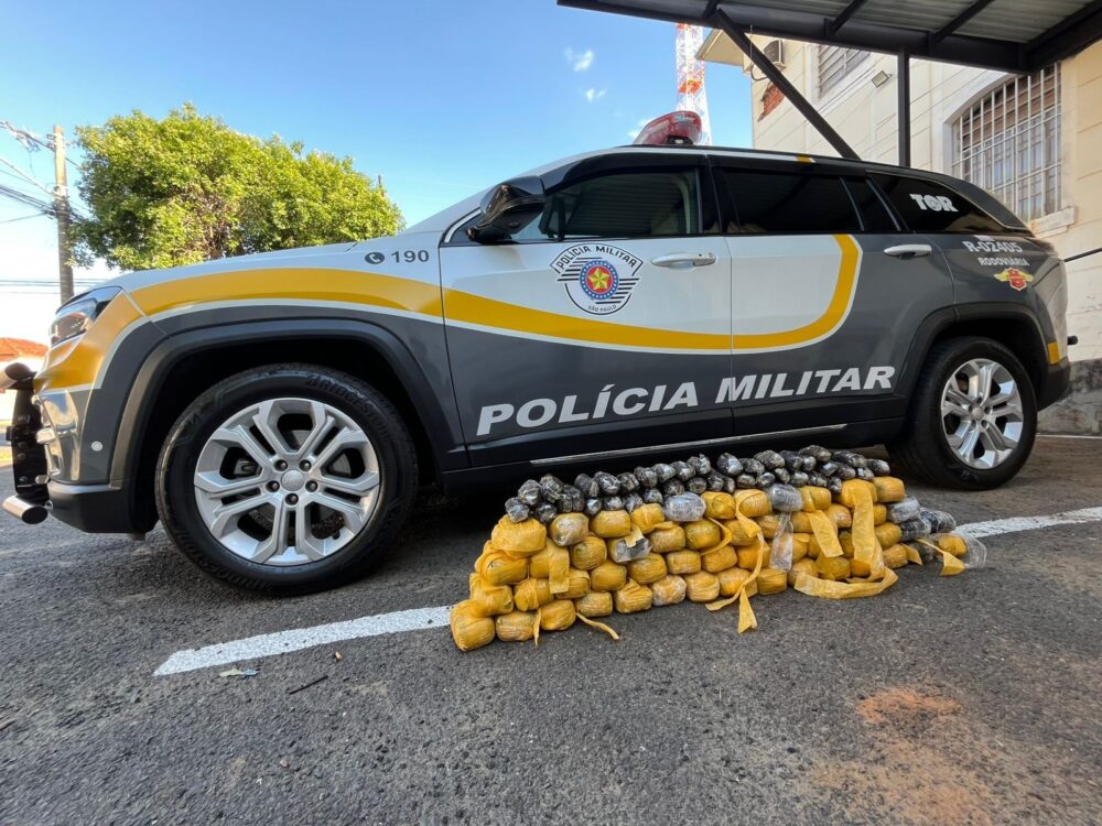 PM Rodoviária apreende 31 kg de haxixe