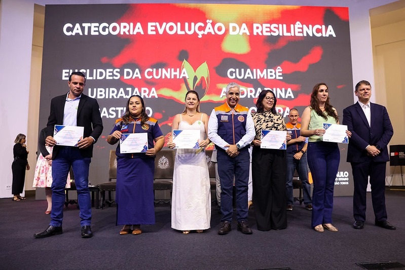Castilho conquista certificado bronze e está entre as melhores de SP em gestão de risco de desastres