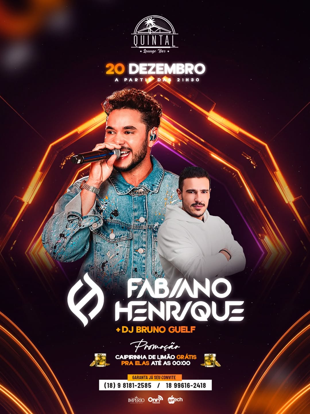 Fabiano Henrique no Quintal sábado