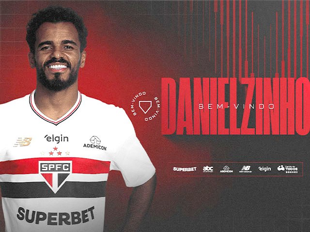 Danielzinho assina com o São Paulo