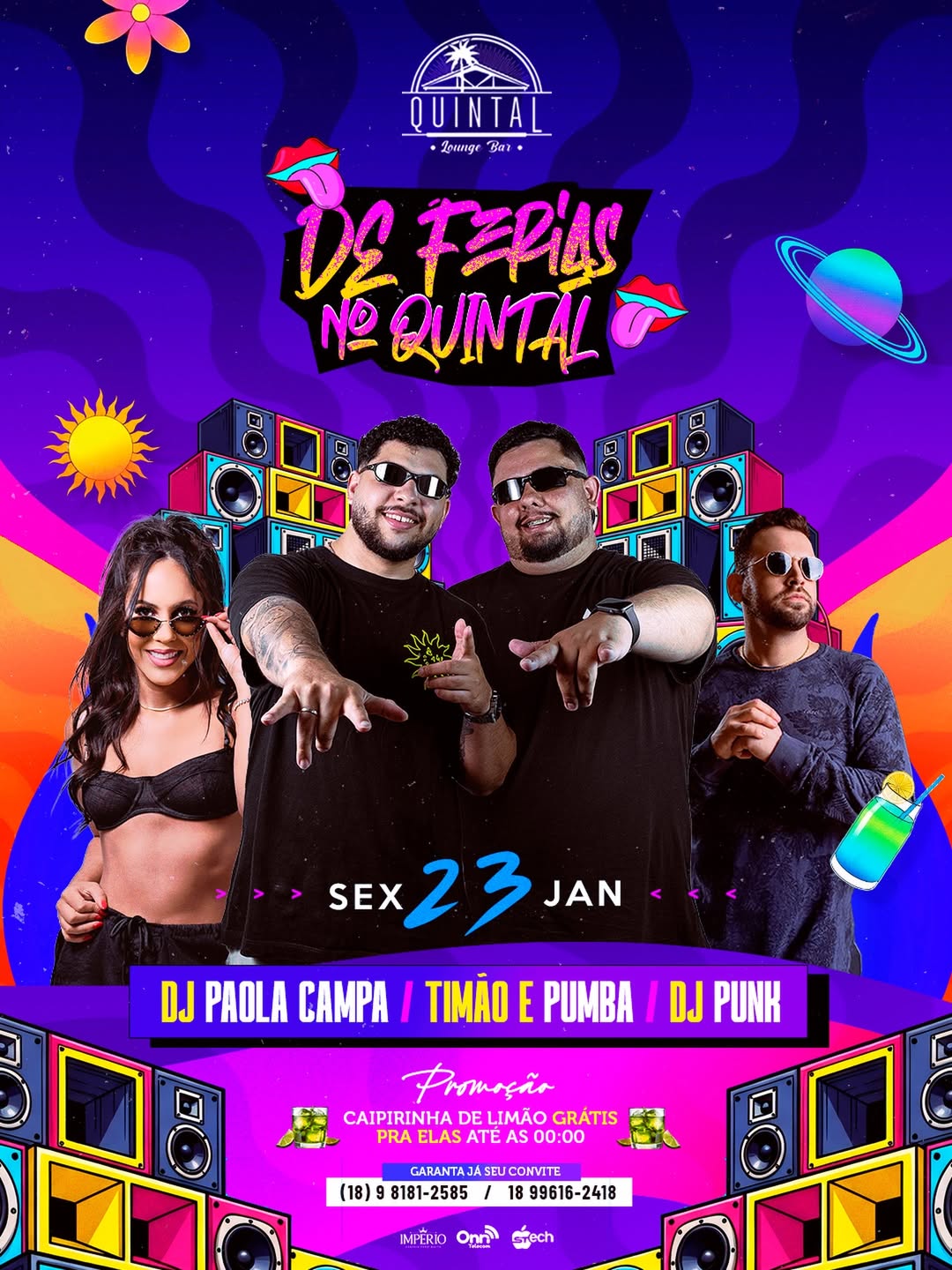 De Férias no Quintal agita Andradina