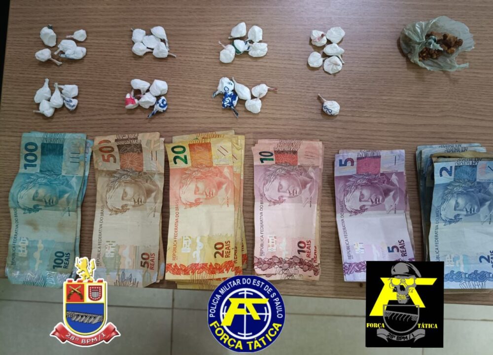 Casal é preso por tráfico em Andradina