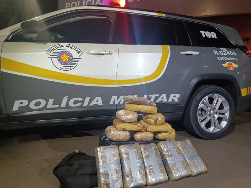 Apreensão de skunk gera prejuízo de R$ 98 mil ao tráfico em Andradina