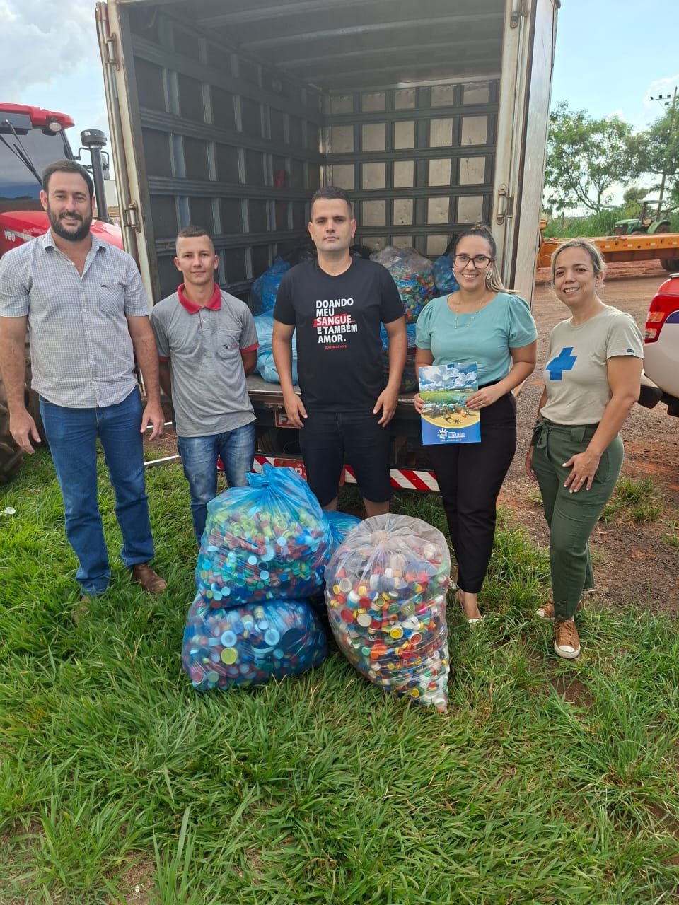 Tampinhas de Castilho viram esperança