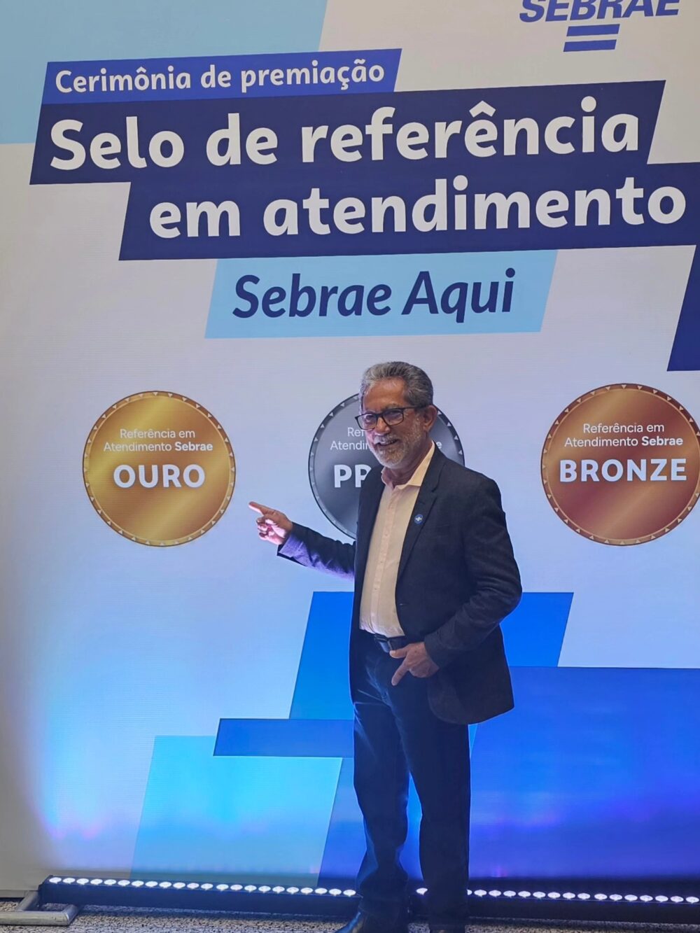 Castilho recebe Selo Ouro do Sebrae