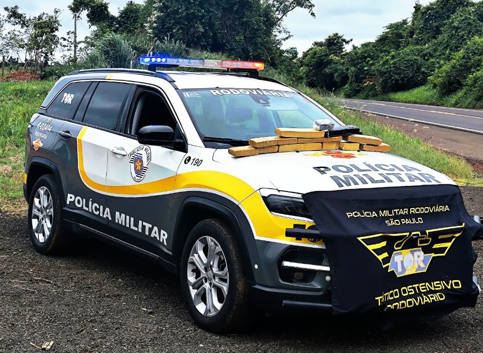 TOR prende passageiro com 9 kg de maconha em ônibus na SP-425 em Penápolis