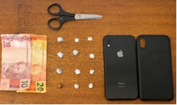 ROCAM prende suspeito por tráfico