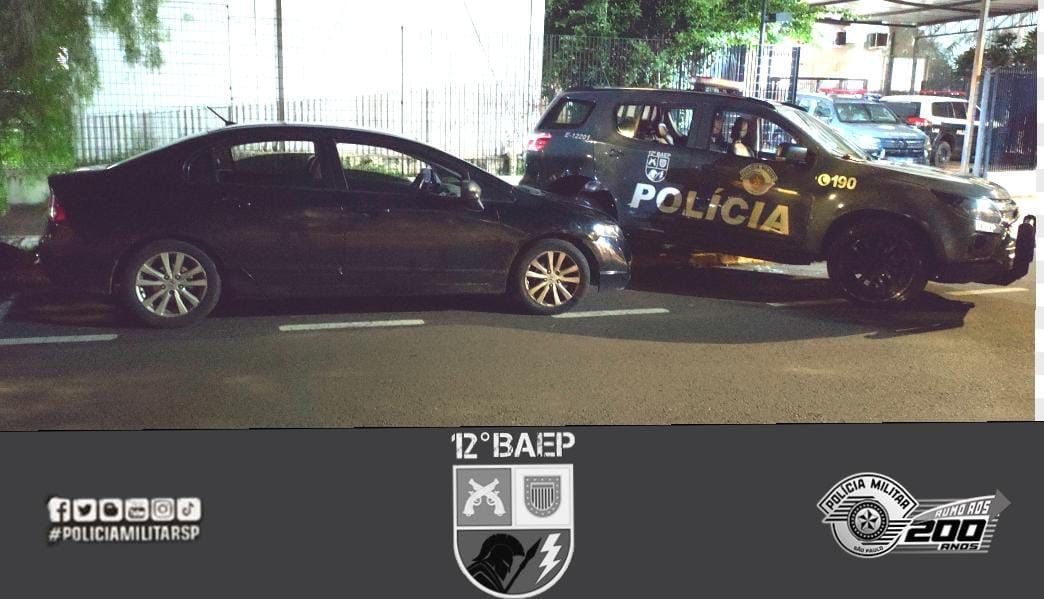 BAEP recupera Honda furtado em Araçatuba