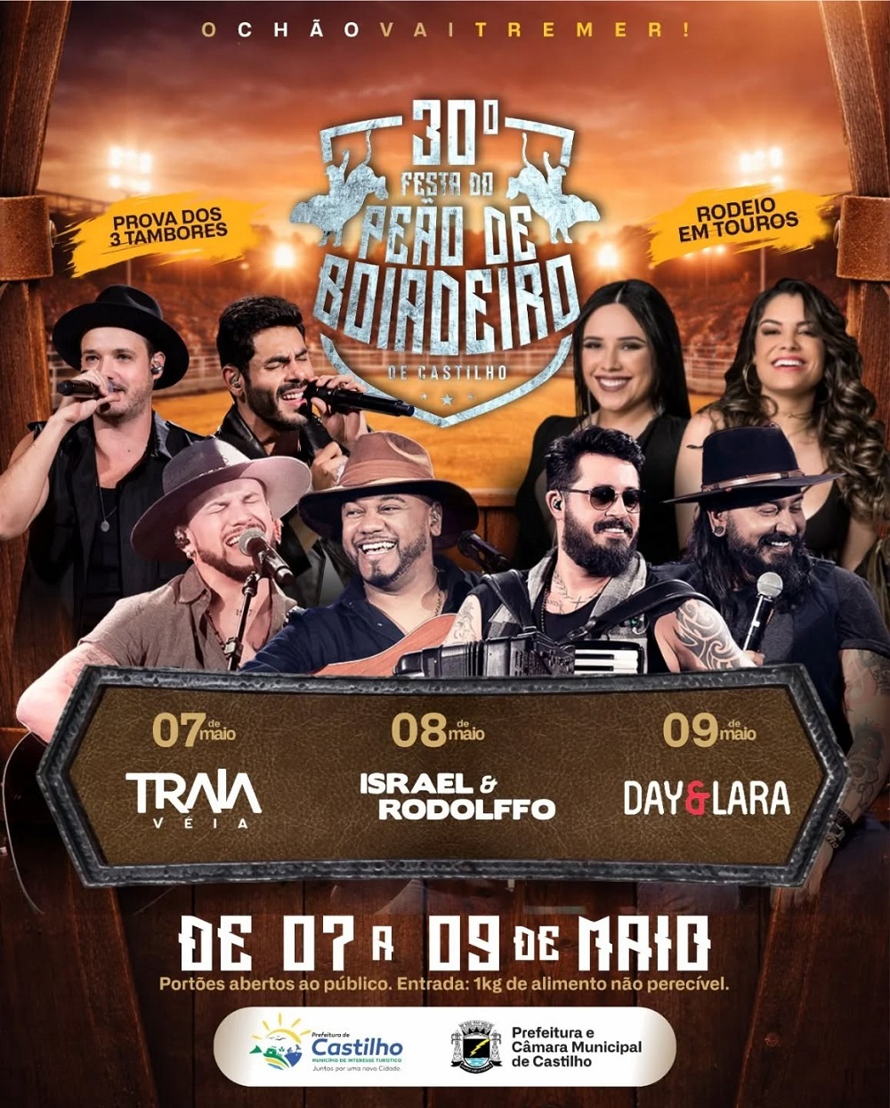 Castilho recebe 30ª Festa do Peão