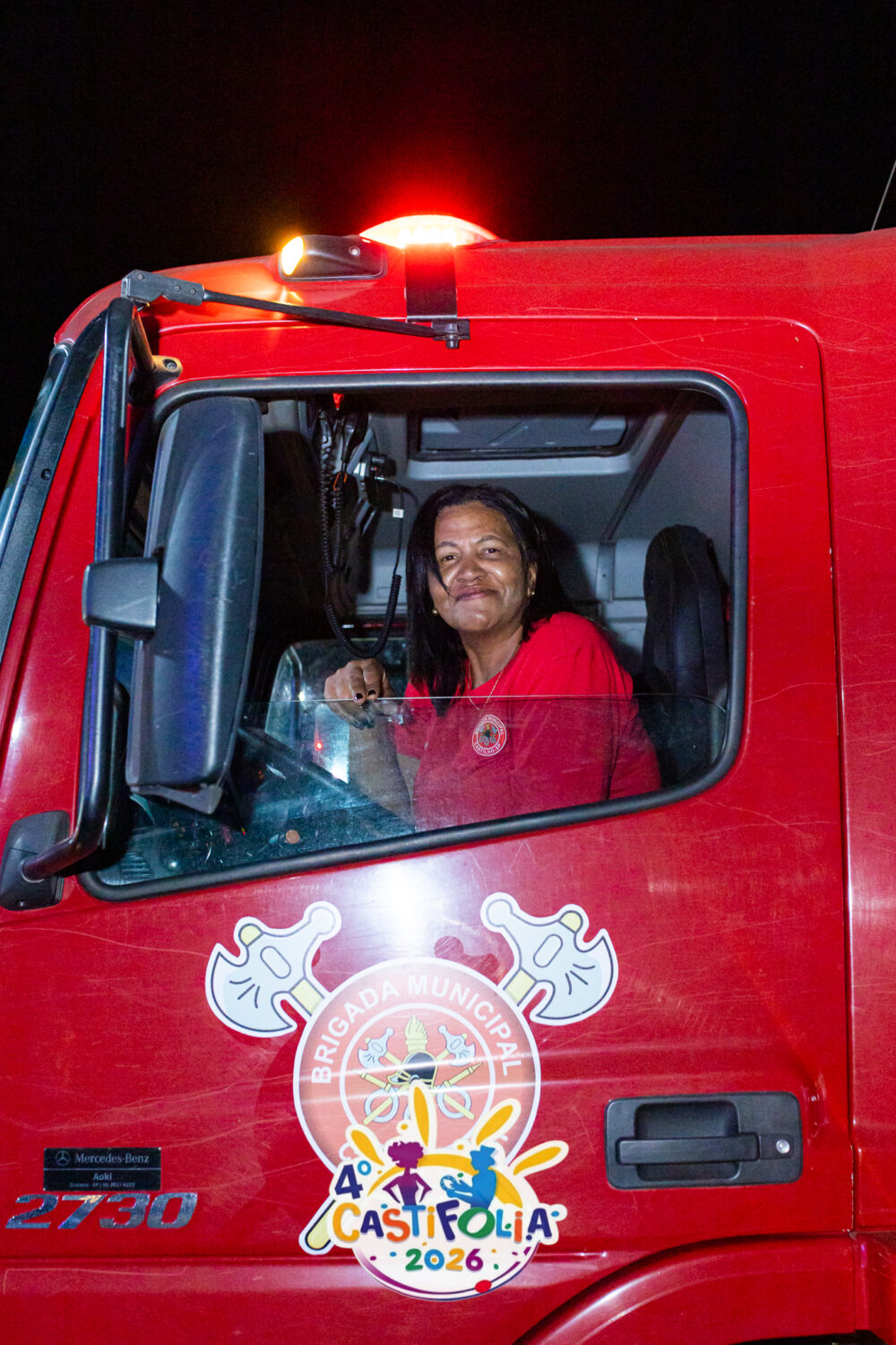 Primeira mulher da Brigada inspira Castilho
