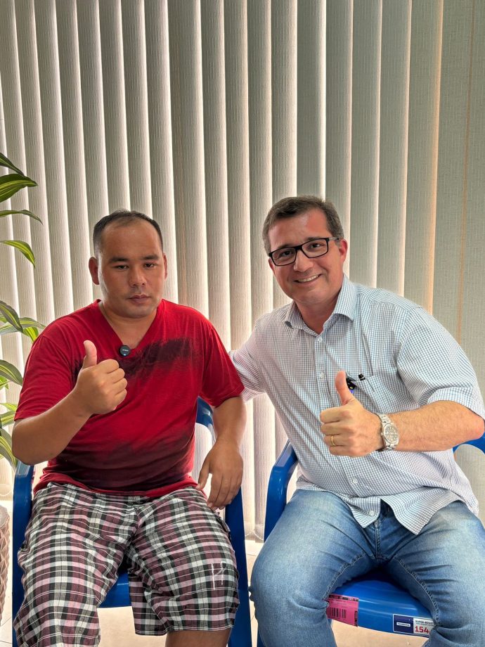 Homem em situação de rua reencontra família