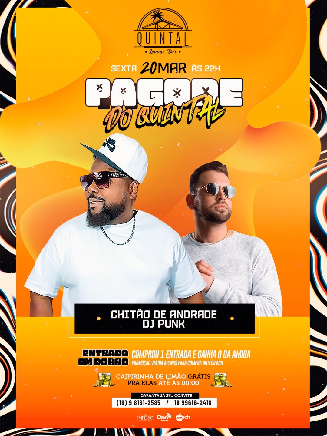 Pagode do Quintal promete lotar Andradina