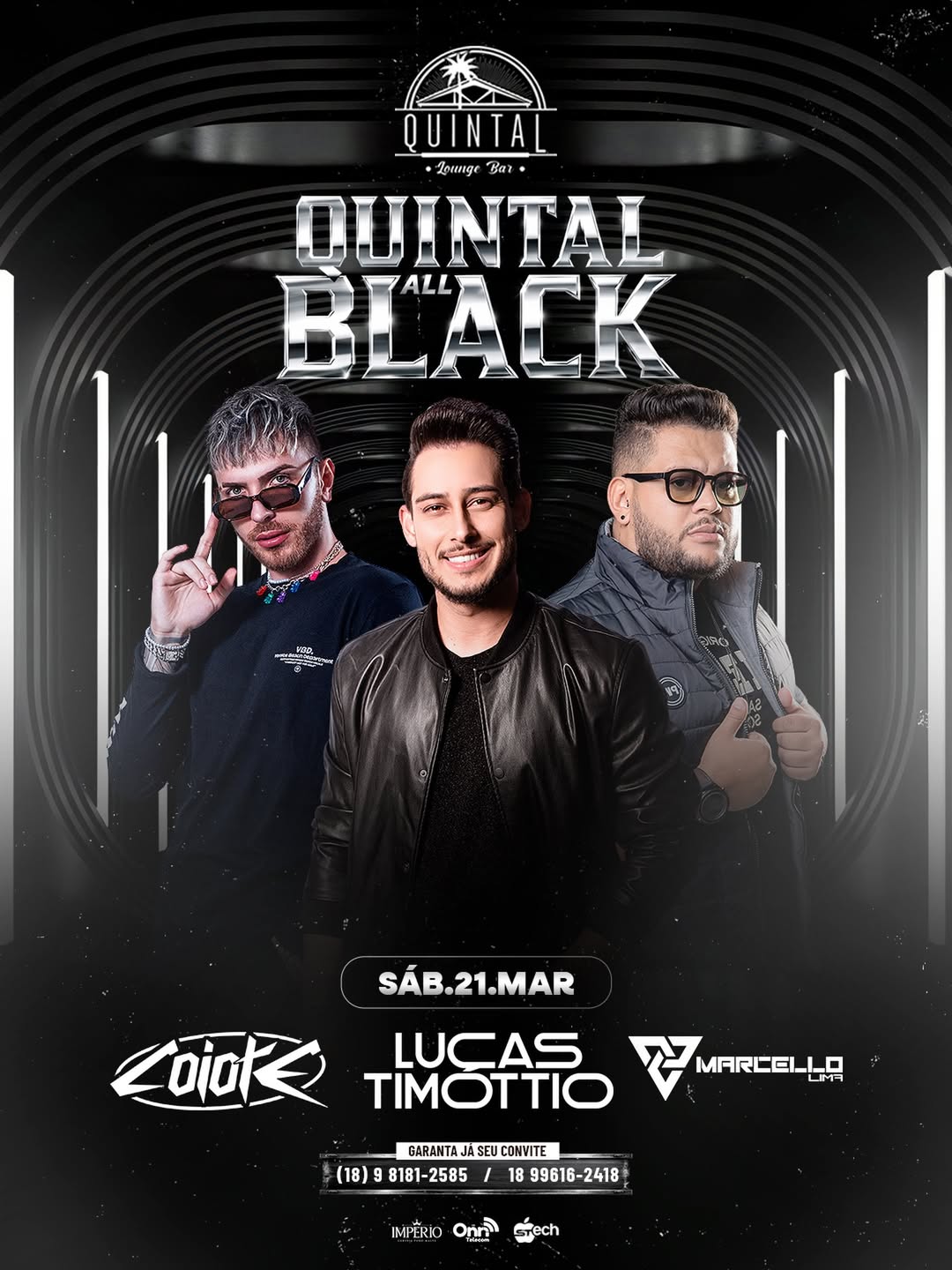 Noite Black promete agitar Andradina