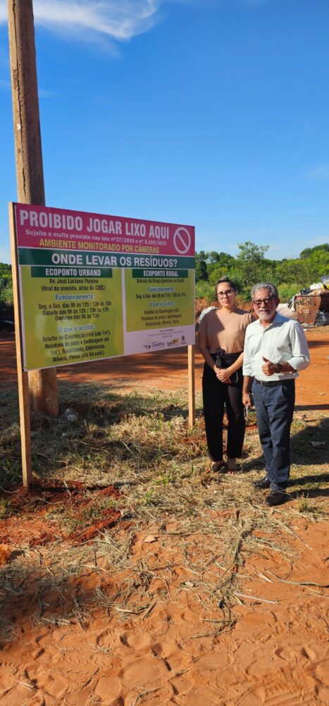 Prefeitura desativa ponto de descarte irregular