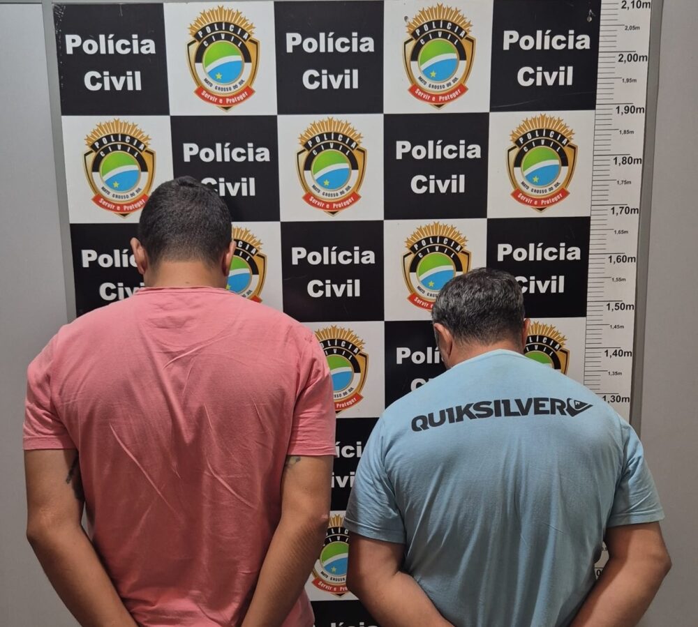 Polícia Civil prende dois foragidos em Três Lagoas
