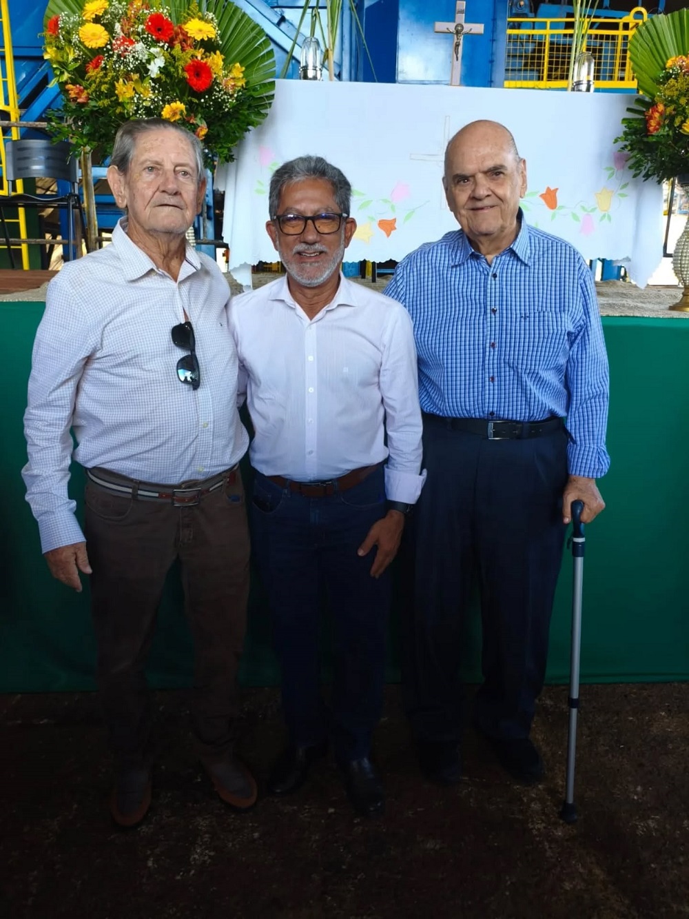 Prefeito destaca fé na abertura da safra