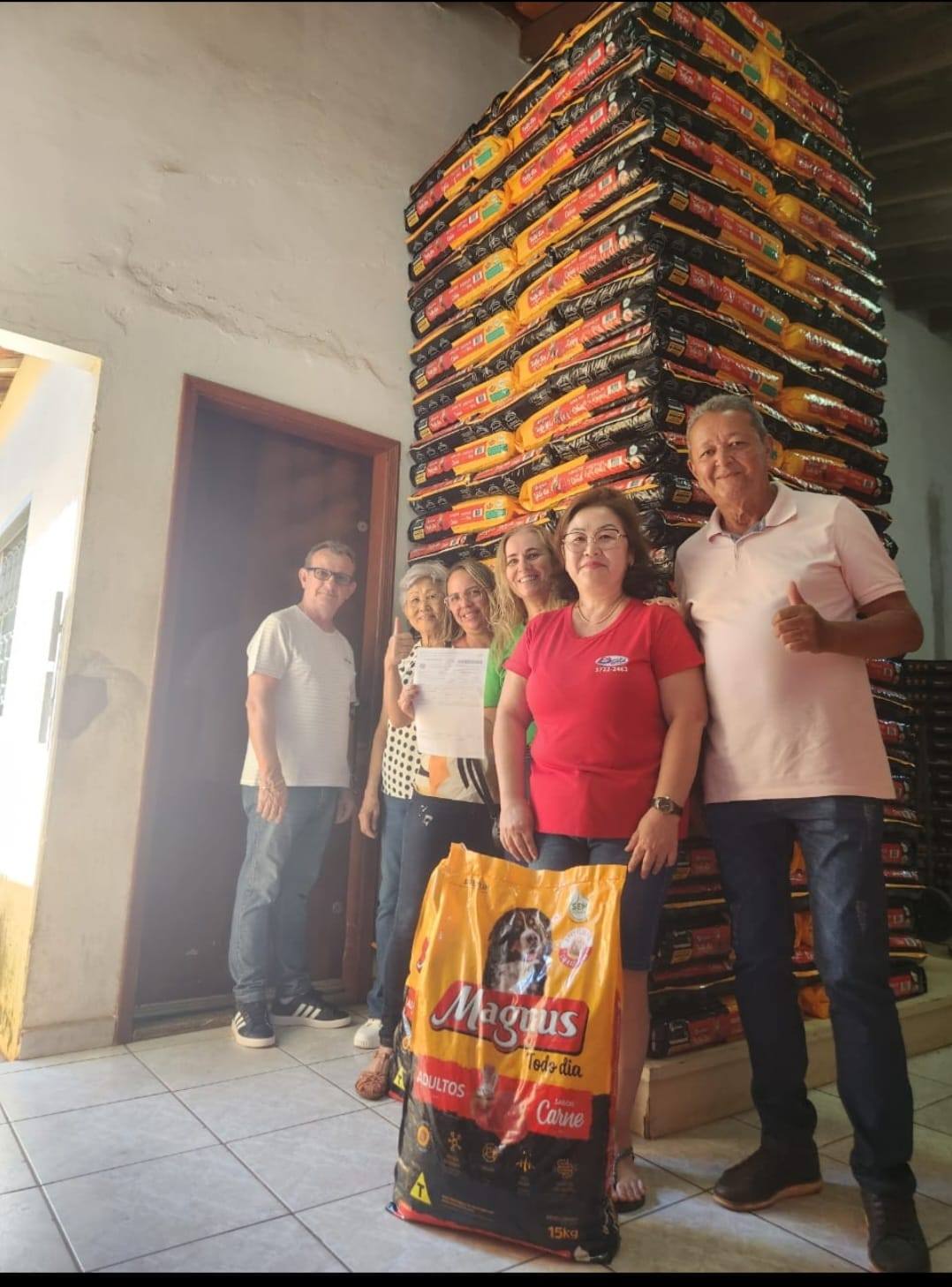 APAAR conquista 472 castrações e ração