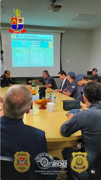 Reunião reforça combate ao crime na região